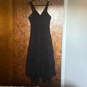 Flattering midi length dress